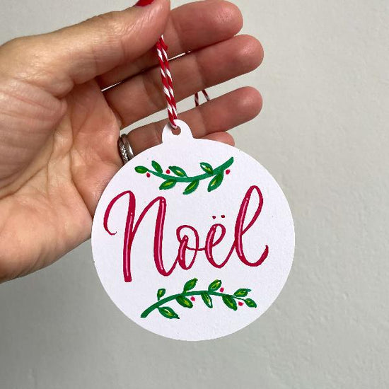 DIY your Own Festive Christmas Stationery: Brush Calligraphy Tags, Cards and Wrap for Beginners in person workshop in Central London