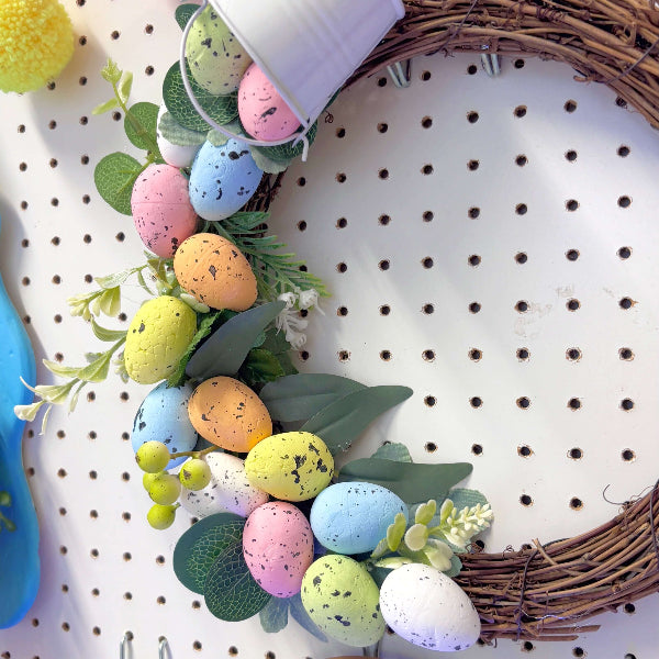 Easter Wreath Workshop | Make your Own Easter Mini Eggs Wreath ...