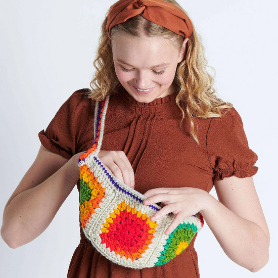 Learn_to_Crochet_a_Granny_Square_Bum_Bag_Chest_Bag_Sling_Bag_North_London_Crochet_Course_afterschool_kids