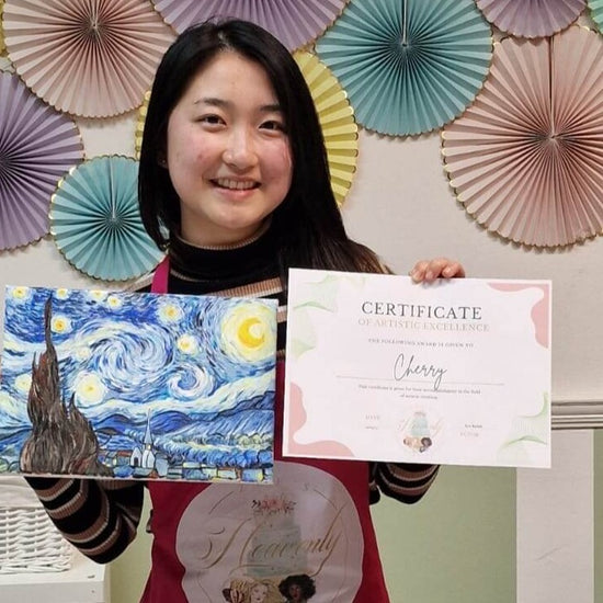 Paint your Own Starry Night - Sip and Paint Class