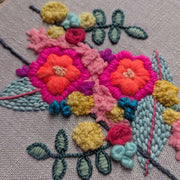 Wildfloss Abstract Embroidery Classes at Tea and Crafting Covent Garden central London workshops