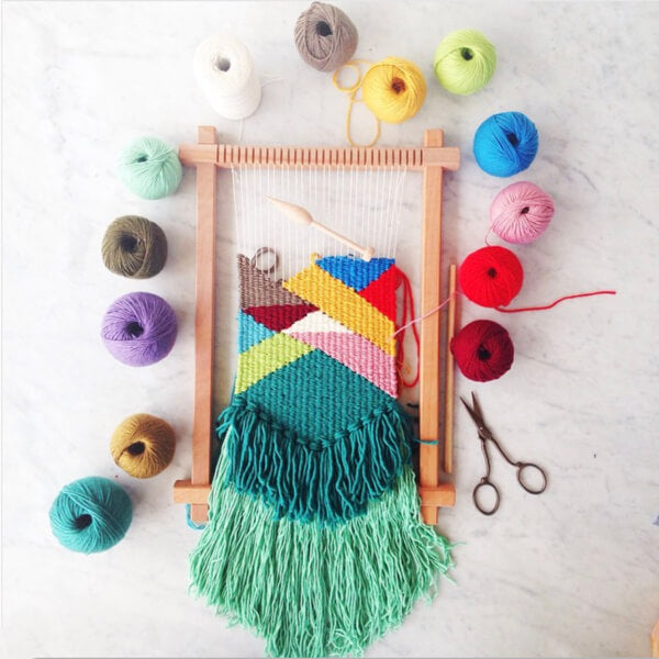 Tapestry Weaving Classes in London  Tea & Crafting Weaving Courses