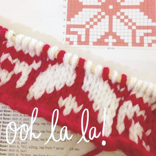 Knitting Classes in London Learn how to Knit Fair Isle Tea & Crafting