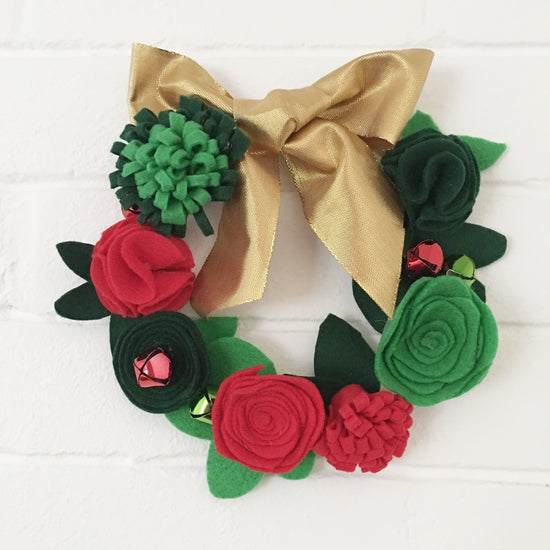 Felt Christmas Wreath