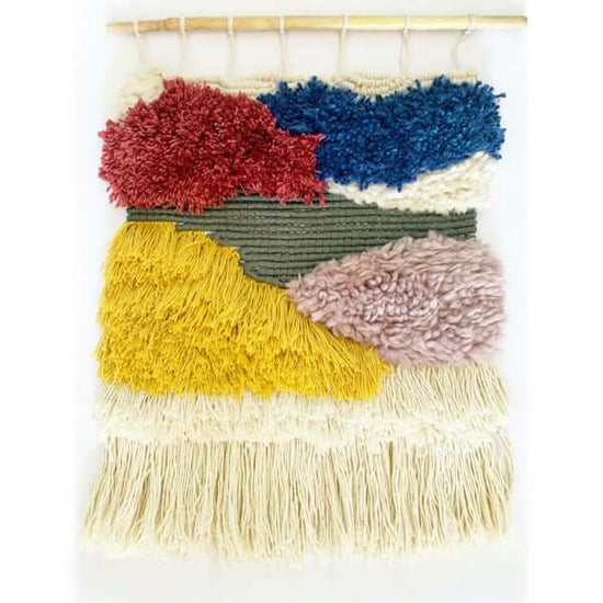 Learn Latch Hook and Locker Hook Wall Hanging workshop with Tea and Crafting