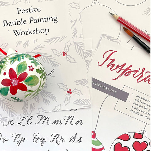 Personalise a Set of Ceramic Baubles