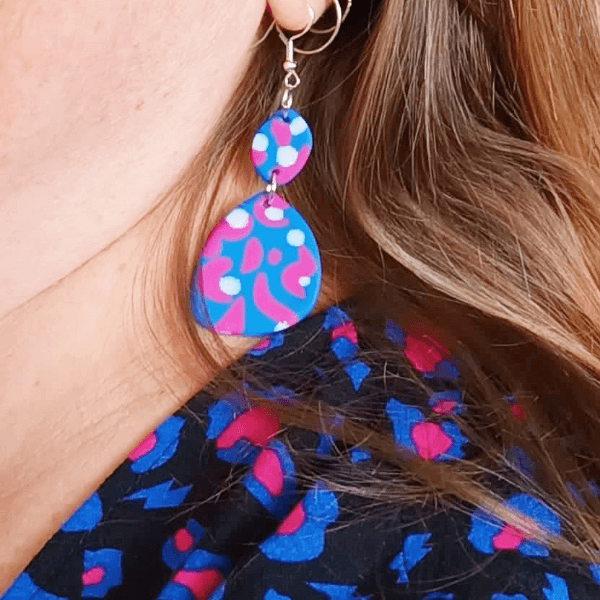 Polymer Clay Earrings Make your own Statement Jewellery and