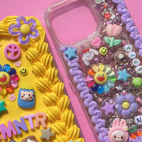 Make your Own Tik-Tok Viral Decoden Whiped Cream Phone Case