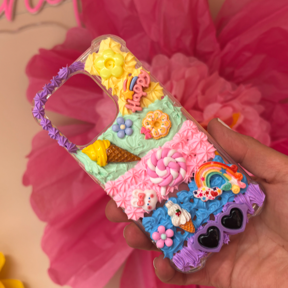 Make your Own Tik-Tok Viral Decoden Whiped Cream Phone Case
