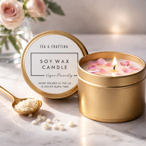 Pure Soy Candle Making Class - Vegan Friendly