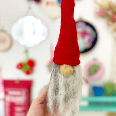 Needle Felted Festive Gonk (Gnome & Hobgoblin)