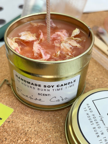 Pure Soy Candle Making Class - Vegan Friendly