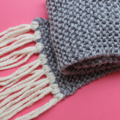 Learn to Knit a Scarf with Tassels or Pom Poms London's Top Knitting Workshop