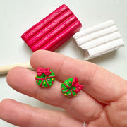 Make some Festive Polymerclay Earrings at Tea and Crafting Craft Workshops
