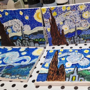 Paint your Own Starry Night - Sip and Paint Class