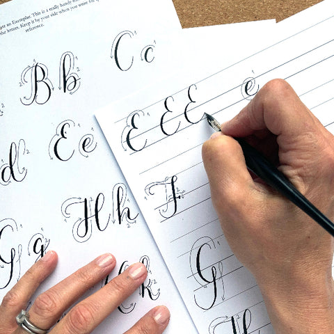 Inked Together: Modern Calligraphy for Tweens, Teens and Parents