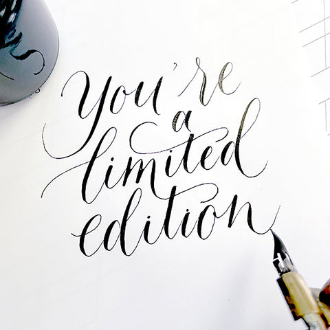 Inked Together: Modern Calligraphy for Tweens, Teens and Parents