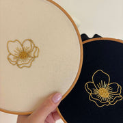 Introduction to Goldwork Embroidery | Floral Brooch or Display Piece