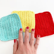 Learn to Crochet Online - we post out a kit and teach you live how to crochet via Zoom