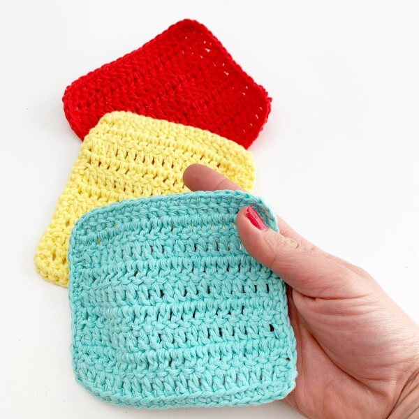 Beginners Crochet - Learn to Crochet a Square