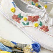 Beginners Embroidery - Learn how to Embroider Trainers