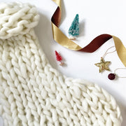 Learn how to Arm Knit - Knit a Christmas Stocking without any Needles - a Unique Christmas Party Experience for Employees and Hen Parties