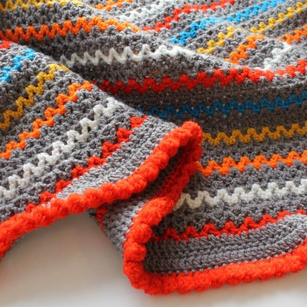 Learn to Crochet Crochet the Quickest and Easiest Blanket Ever Lon
