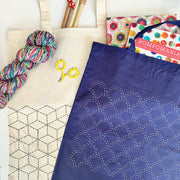 Learn Sashiko Embroidery Online Classes with Craft Kits