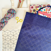 Learn Sashiko OnlinewithTea and Crafting-Sashiko Embroidery Classes in London