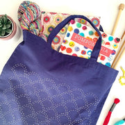 Learn Sashiko OnlinewithTea and Crafting-Sashiko Embroidery Classes in London