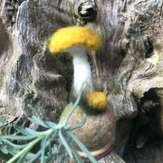 Learn Needle Felting - Cute Toadstool Scenery