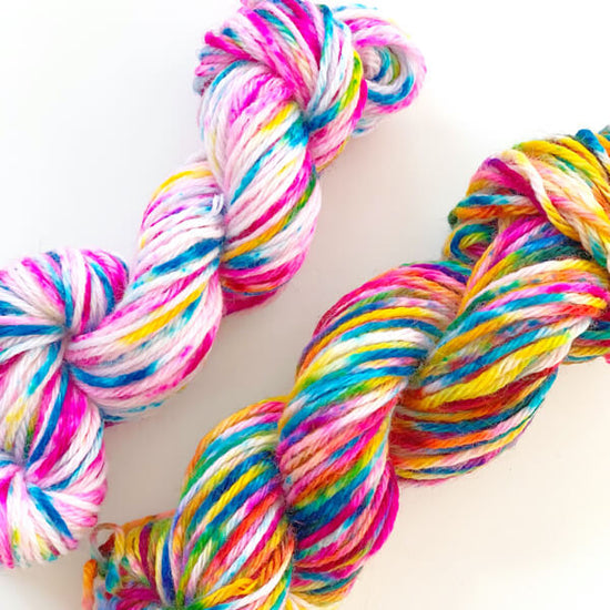 Learn to Dye Yarn at Home ONLINE workshops with Tea and Crafting