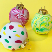 ONLINE Polymer Clay Christmas Bauble Workshop