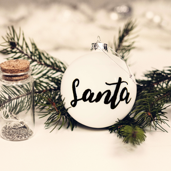 Make your own Personalised Set of Ceramic Baubles