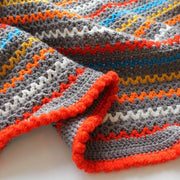 Learn Beginners v-stitch Handmade Crochet Blanket Quick and Easy Online via Zoom