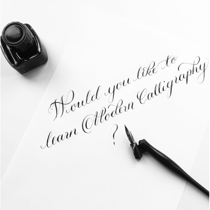 Beginners Modern Calligraphy - London Calligraphy Workshops - Book Now