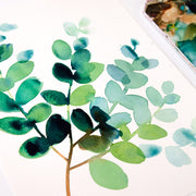 Learn Watercolour Painting with Tea And Crafting London Arts & Crafts Studio